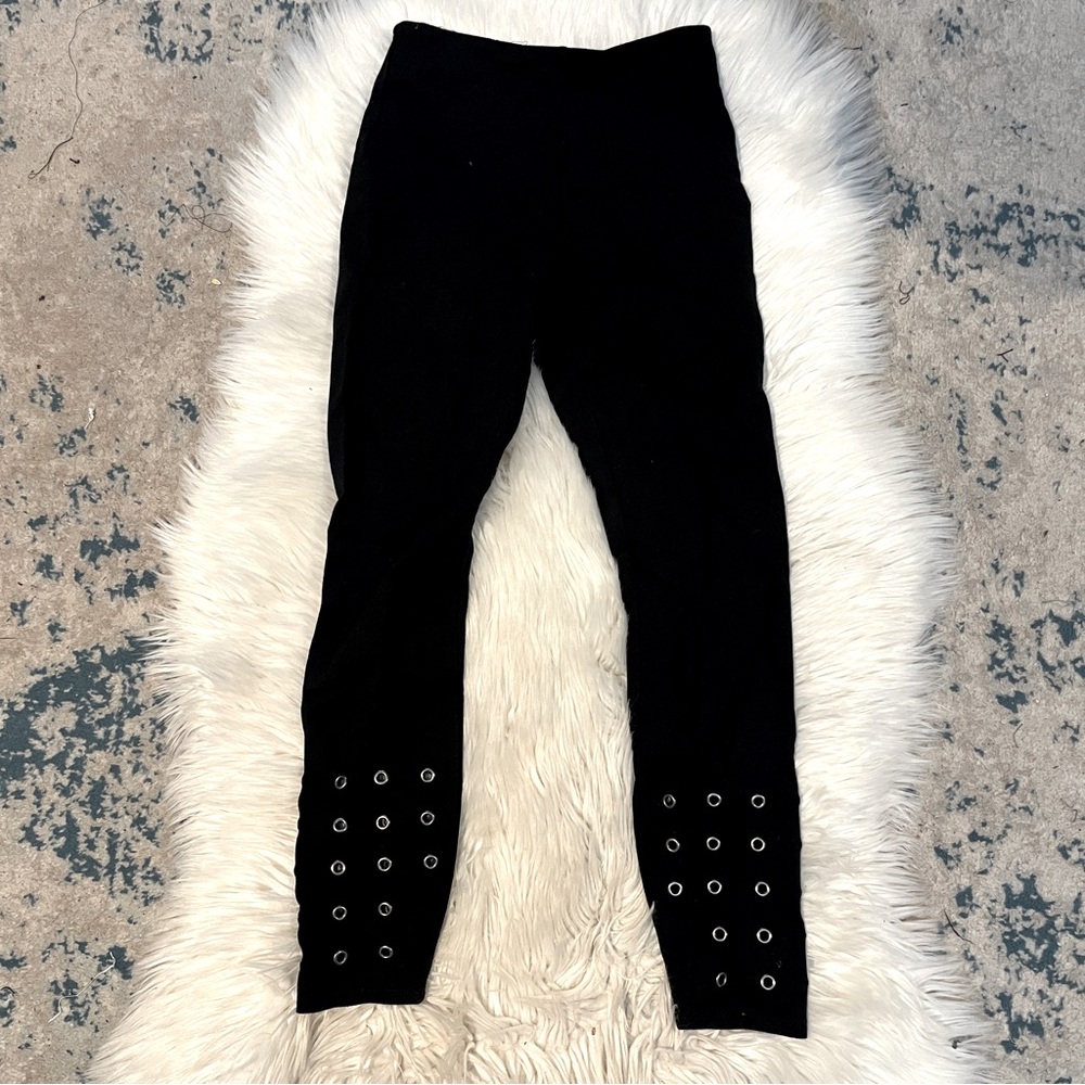 Lysse Black studded leggings
